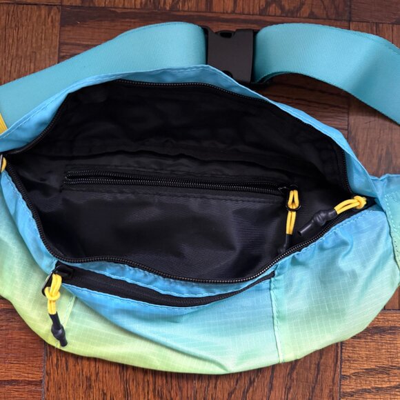 Hoka Waist Fanny Pack Running Blue Yellow NEW - Picture 3 of 3